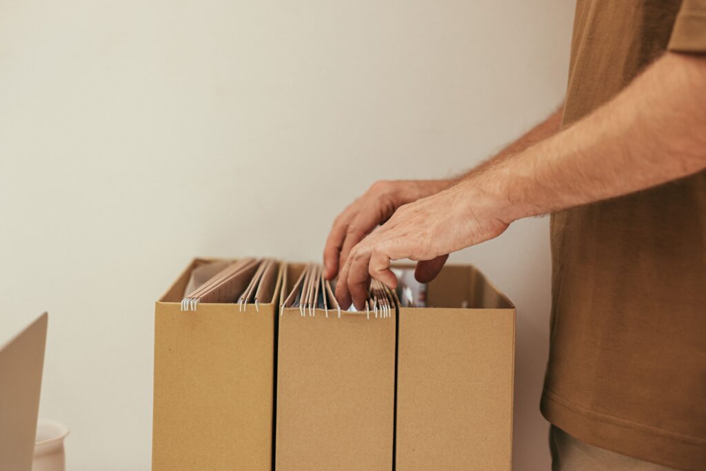 Mortgage application documents for a home purchase in Germany